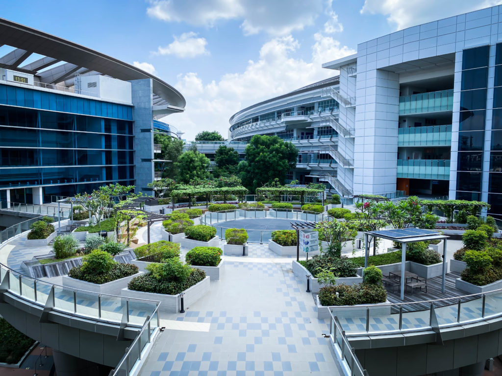The massive ITE College East campus